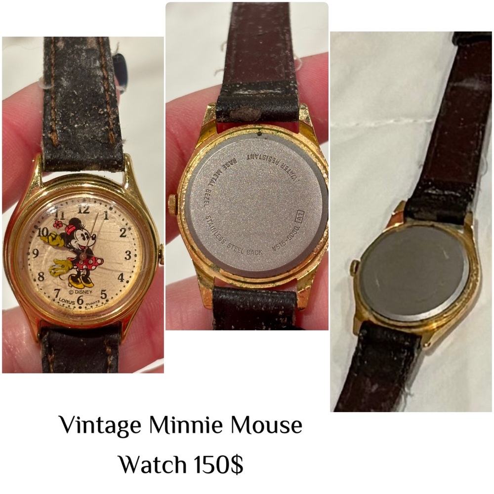 Vintage Minnie Mouse Watch